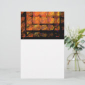 ザウォールアート抽象芸術文房具 便箋 (スタンド正面)