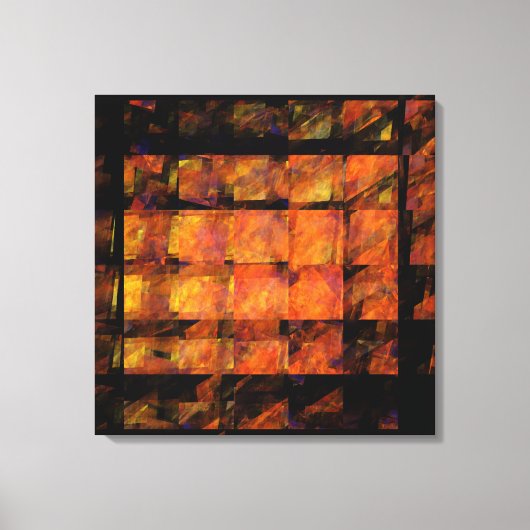 ザウォール抽象芸術アートキャンバスプリントプリント キャンバスプリント (正面)