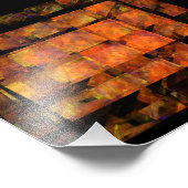 ザウォール抽象芸術アートフォトプリント フォトプリント            (角)