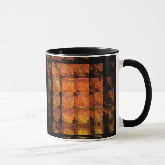 ザウォール抽象芸術コーヒーマグ マグカップ (右)