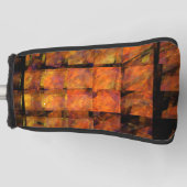 ザウォール抽象芸術 ゴルフヘッドカバー (正面)