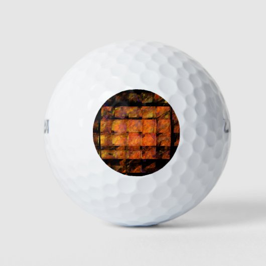 ザウォール抽象芸術 ゴルフボール (正面)