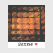 ザウォール抽象芸術 シール (シート)