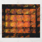 ザウォール抽象芸術 ビールラベル (シングルラベル)