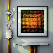 ザウォール抽象芸術 ポスター