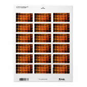 ザウォール抽象芸術 ラベル (フルシート)