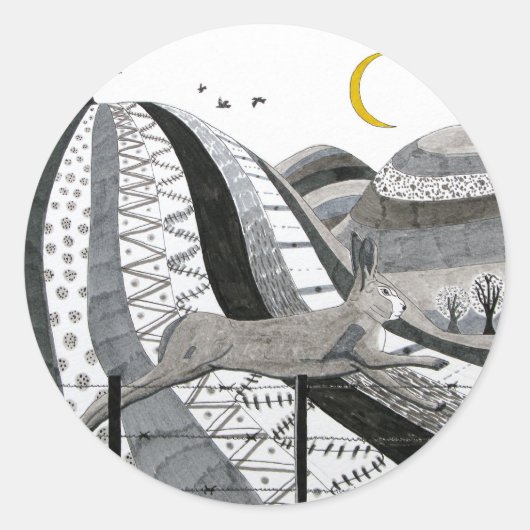 ザウサギ ラウンドシール (正面)