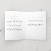 ザウズブラックデザイン 箔グリーティングカード (内側レイダウン)