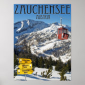 ザウチェンシースキーエリア18x24 ポスター (正面)