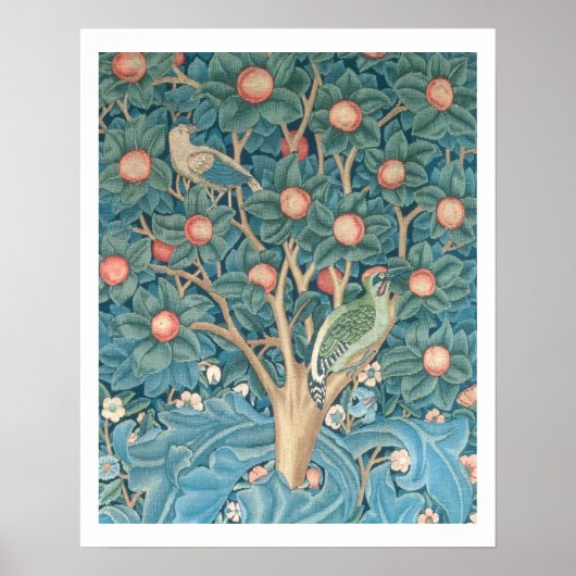 ザウッドペッカーテーペストリー、ウッドペッカー詳細 ポスター (正面)