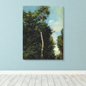 ザウッド・オン・ザ・コート・デ・グレースin本館 キャンバスプリント (インサイチュ (ウッドフロア))