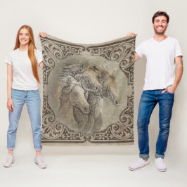 ザウマ フリースブランケット