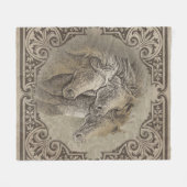 ザウマ フリースブランケット (正面(横))