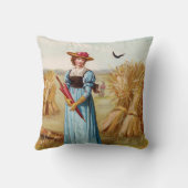 ザウーマンインザウィートフィールド装飾用クッション クッション (裏面)