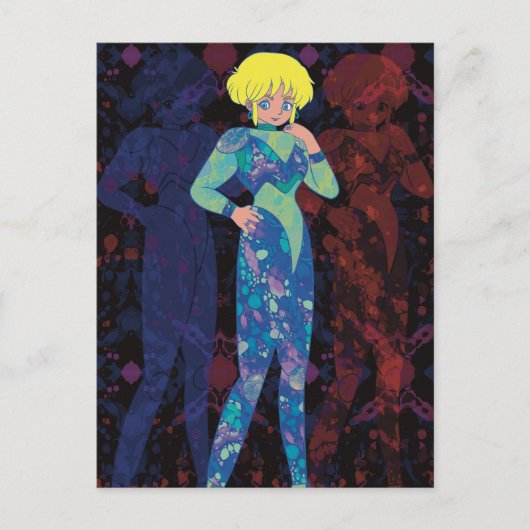 ザウーマン宇宙 ポストカード (正面)