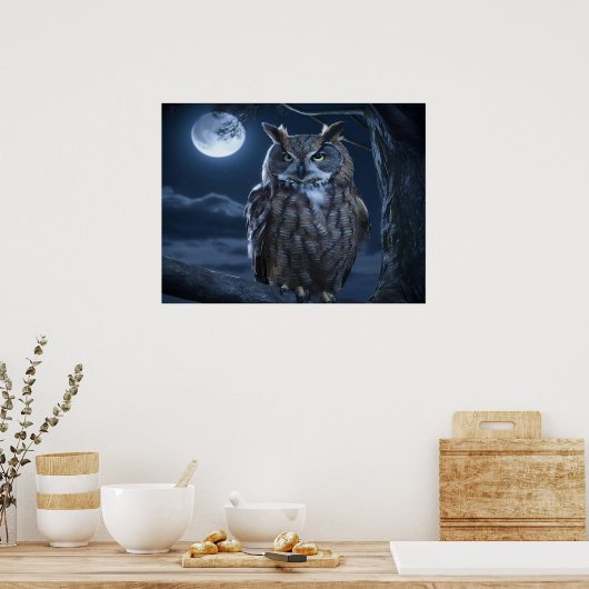 ザウ威厳のあるル ポスター (キッチン)