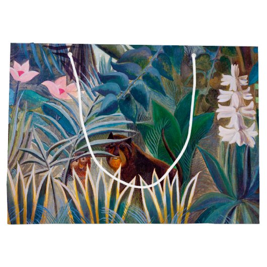 ザエクアトリアルジャングルルーソー大抱き枕 ラージペーパーバッグ (裏面)