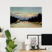 ザエッフェルタワーアンリルーソー1898 ポスター (ホームオフィス)