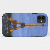 ザエッフェルタワーパリフランス Case-Mate iPhoneケース (裏面(横))