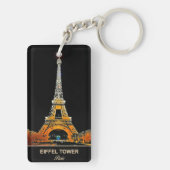ザエッフェルタワー：ここで夢Touchザスカイ キーホルダー (裏面)