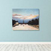 ザエッフェルタワー |アンリ・ルソー キャンバスプリント (インサイチュ (ウッドフロア))