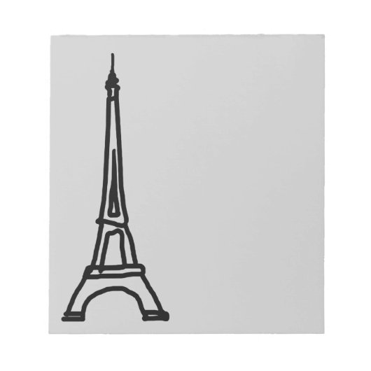 ザエッフェルタワー ノートパッド (正面)