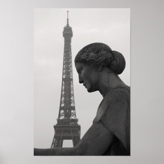 ザエッフェルタワー，パリ ポスター (正面)