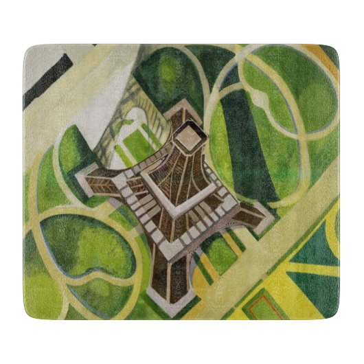 ザエッフェルタワー（ロバート・ドローネー著） カッティングボード (正面)