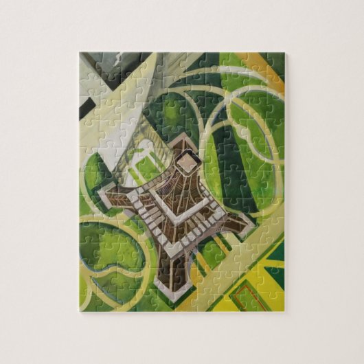 ザエッフェルタワー（ロバート・ドローネー著） ジグソーパズル (縦)