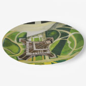 ザエッフェルタワー（ロバート・ドローネー著） ペーパープレート (アングル)