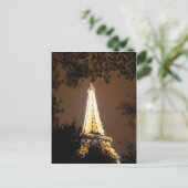 ザエッフェルタワーat夜,パリフランス ポストカード (スタンド正面)