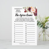 ザエプロンブライダルシャワーゲーム英語スペインの (スタンド正面)