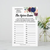 ザエプロンブライダルシャワーゲーム英語スペインの (スタンド正面)