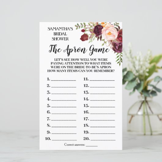 ザエプロンマルサラフラワーズゲーム (スタンド正面)