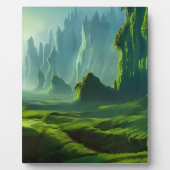 ザエメラルドバレーファンタジーアートテーブルトップ フォトプラーク (正面)