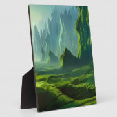 ザエメラルドバレーファンタジーアートテーブルトップ フォトプラーク (側面)