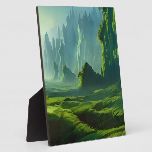 ザエメラルドバレーファンタジーアートテーブルトップ フォトプラーク (側面)