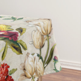 ザエラビクトリアンーフローラ水彩作成表 テーブルクロス