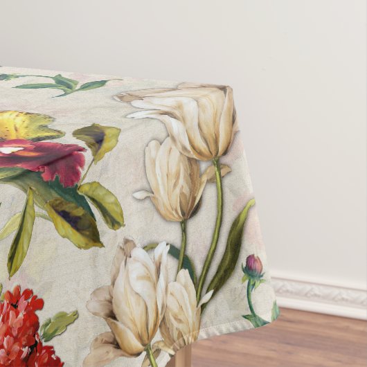 ザエラビクトリアンーフローラ水彩作成表 テーブルクロス (インサイチュ)