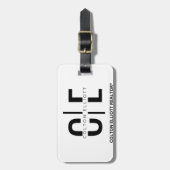 ザエリオットリュックスラベル ラゲッジタグ (正面縦)