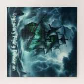 ザエリー飛んでいるダッチマンザ・幽霊船 ジグソーパズル (横)