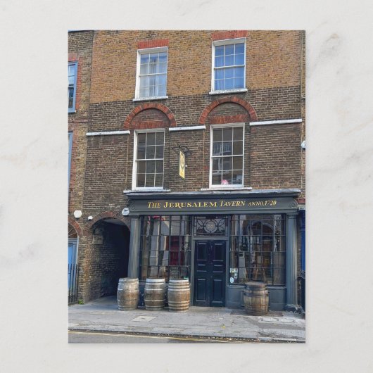 ザエルサレム・タバーン、ロンドンのはがき ポストカード (正面)