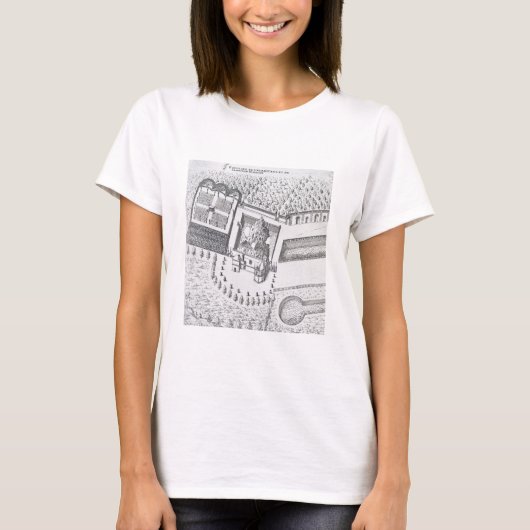 ザエルミタージュとシャトーのメゾン・ブラン Tシャツ (正面)