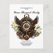 ザエレガンスオブステームパンクフローラ魔法 ポストカード (正面)