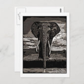 ザエレファント ポストカード (正面/裏面)