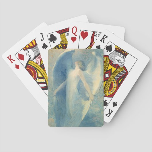 ザエンジェルオイルペインティングウィリアム・バクスタークロソンアート トランプ (裏面)