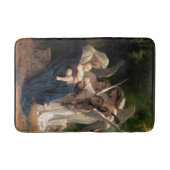 ザエンジェルズバイウィリアム・アドルフ・ブーゲロー バスマット (正面)