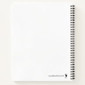 ザエンジェルチェルシー8x11ノートブック ノートブック (裏面)