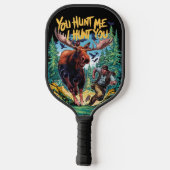 ザエンジェンスベア狩り ユーモアのある ピックルボールラケット (裏面)