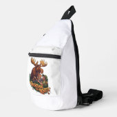 ザエンジェンスムース狩り ユーモアのある スリングバッグ (右コーナー)